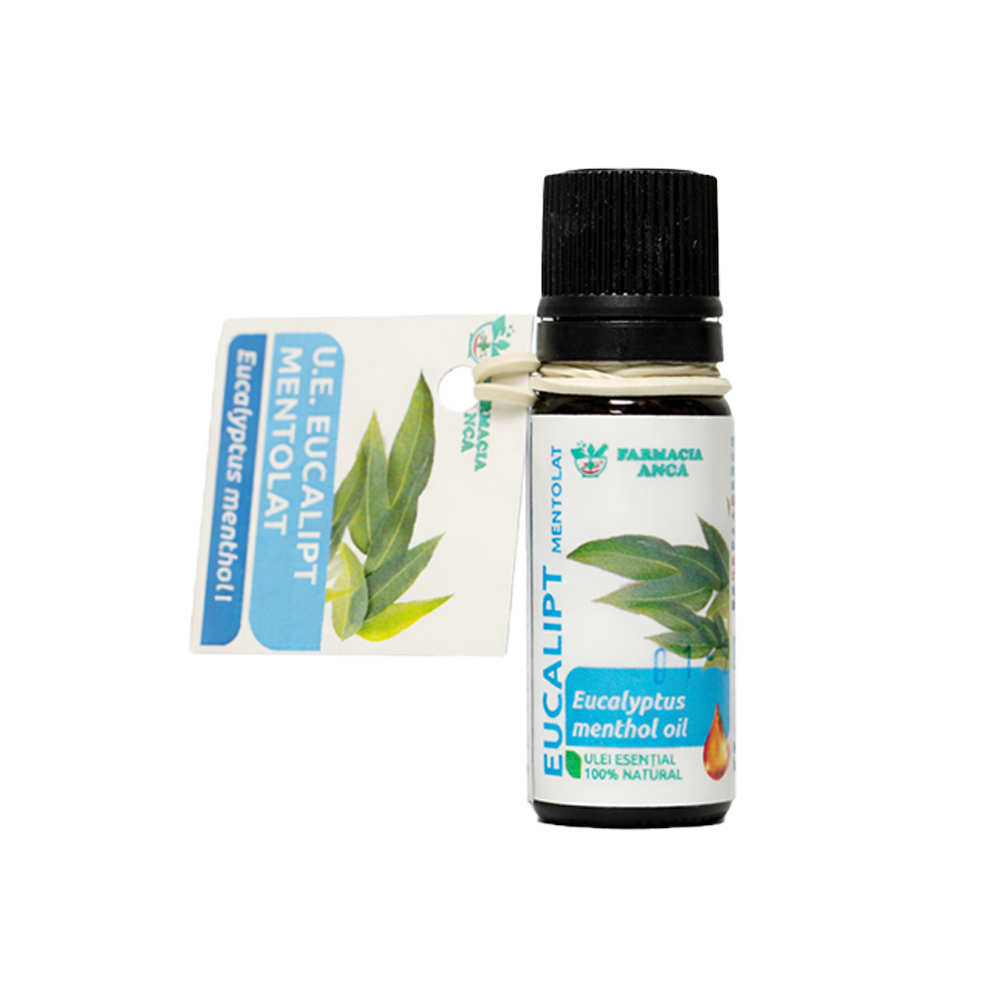 Review Ulei esential de eucalipt mentolat – 10ml - Verificat 100% Produse noi Farmacia Anca